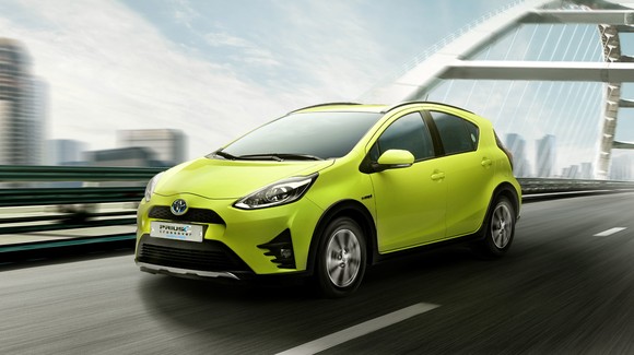 프리우스 C 크로스오버 주행 사진. ⓒ 토요타 코리아