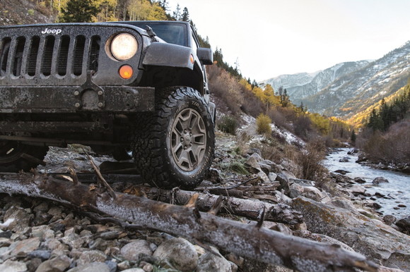 비에프굿리치 올 터레인 T/A KO2가 적용된 모습. ⓒ 미쉐린코리아