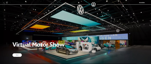 폭스바겐이 온라인에서 브랜드의 새로운 모델들을 가상현실로 체험할 수 있는 버추얼 모터쇼를 자체적으로 개최해 운영한다. ⓒ 폭스바겐 코리아