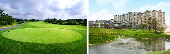 제주 라헨느(좌), 강원 델피노설악(우). ⓒ XGOLF