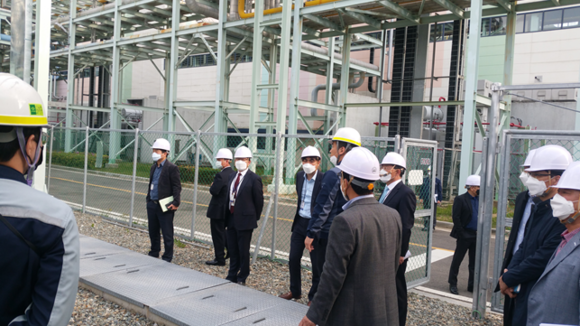 부산정관에너지(주)에서 산업통상자원부 실시 민‧관합동 안전관리실태조사 회의 및 현장 시찰이 시행되고 있다. ⓒ 프라임경제