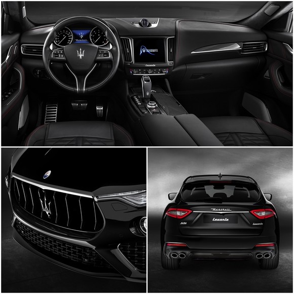 스포티한 매력의 그란스포트 트림은 기존 일체형 그릴을 삼분할한 스포츠 범퍼 디자인으로 새롭게 변경하면서 한층 강화된 역동성을 자랑한다. 그란스포트 트림 세부 사진들. ⓒ 마세라티