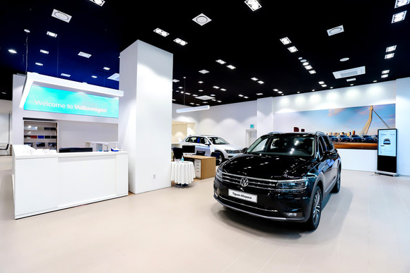 동대문 전시장 내부 모습. ⓒ 폭스바겐 코리아