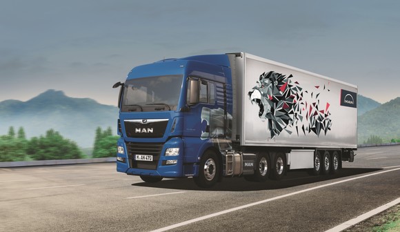 MAN TGX 470마력 6X2 경제형 트랙터. ⓒ 만트럭버스코리아