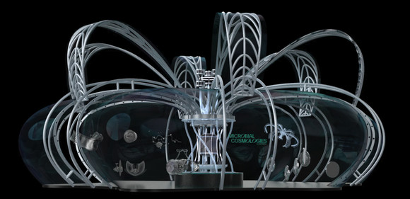 그래픽디자인 연구팀은 미생물, 이종 생명체간 공생관계 등에 대한 심층 분석을 바탕으로 미래 도시의 모습을 가상공간에서 체험할 수 있게 하는 아이디어를 제시했다. ⓒ 현대자동차그룹