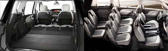 시트로엥의 스테디셀러 7인승 MPV 그랜드 C4 스페이스투어러. ⓒ 한불모터스