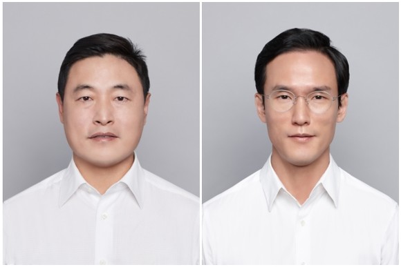 조현식 한국테크놀로지그룹 부회장(왼쪽), 조현범 사장. © 한국타이어