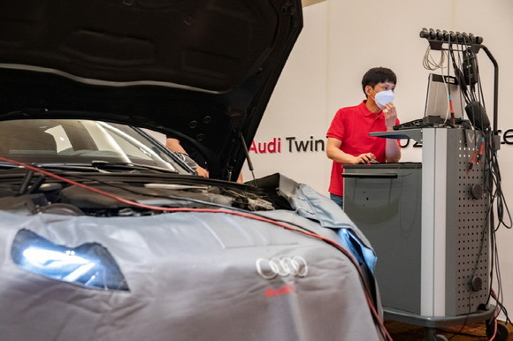 아우디가 고객서비스 및 정비 기술 경진대회인 아우디 트윈컵 2020 한국 결선을 성공리에 마쳤다. ⓒ 아우디 코리아