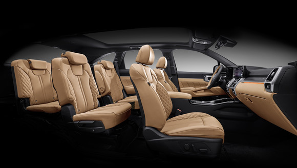 쏘렌토 터보 하이브리드 그래비티 전용 가죽시트. ⓒ 기아자동차