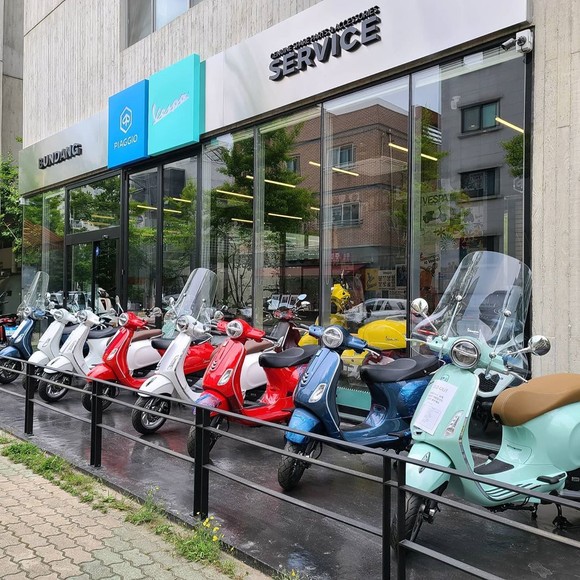 성남시 판교동에 위치한 베스파 분당점. ⓒ 베스파 코리아