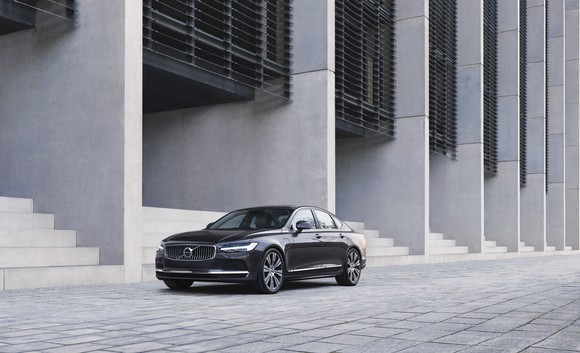오는 9월 출시를 앞두고 있는 볼보자동차 플래그십 세단 신형 S90. ⓒ 볼보자동차코리아