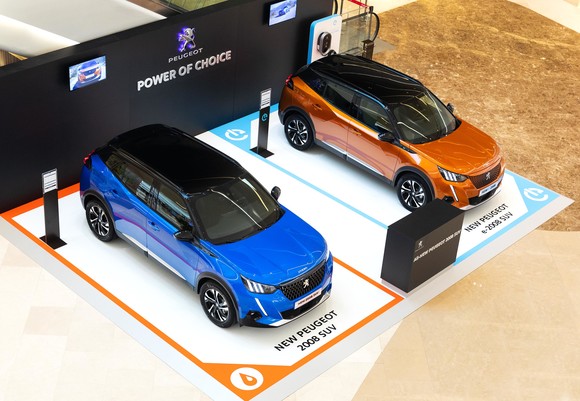 푸조가 올 뉴 푸조 2008 SUV의 팝업 스토어를 운영하고, 본격적인 신차 알리기에 나섰다. ⓒ 한불모터스
