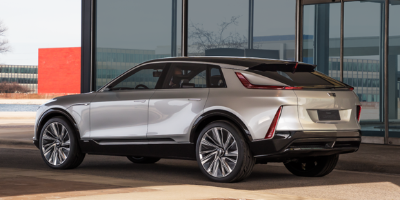 리릭은 차세대 캐딜락 전기차의 새로운 페이스와 비율 및 존재감을 선보인다. ⓒ 캐딜락코리아