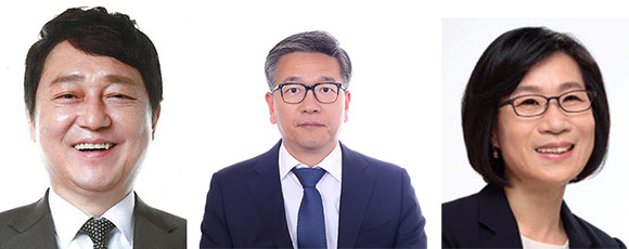 왼쪽부터 최재성 신임 정무수석비서관, 김종호 신임 민정수석비서관, 김제남 신임 시민사회수석비서관. ⓒ 청와대