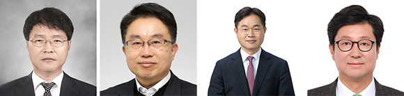 (왼쪽부터) △특허청장에 김용래 산업통상자원부 산업혁신성장실장 △새만금개발청장에 양충모 기획재정부 재정관리관 △국가보훈처 차장에 이남우 국방부 인사복지실장 △공정거래위원회 부위원장에 김재신 공정거래위원회 사무처장. ⓒ 청와대