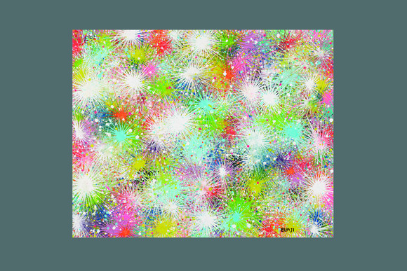 김은지 씨의 '빛은 나의 희망' 작품. ⓒ 휴먼에이드