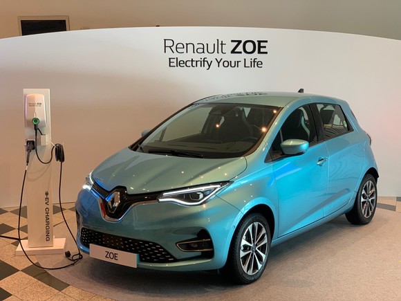 르노 조에는 10여년의 르노 EV 개발 경험에 기반을 두고 있다. = 노병우 기자