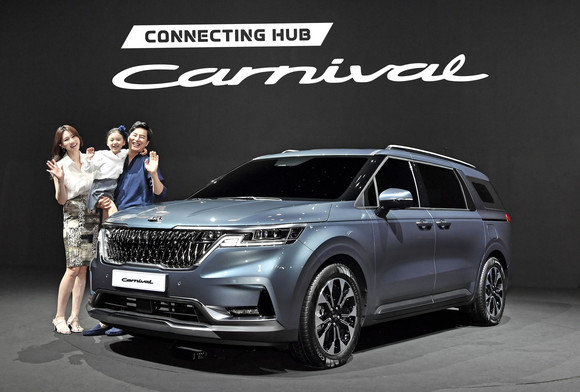 대한민국 대표 미니밴 신형 4세대 카니발. ⓒ 기아자동차