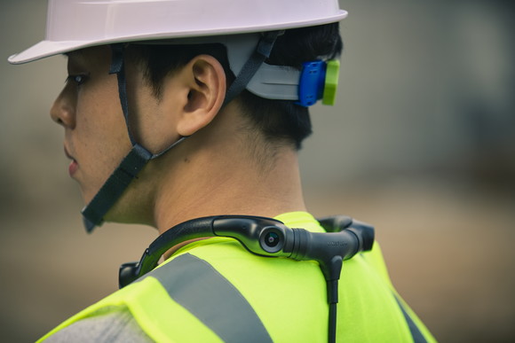 보안과 현장관리에 특화된 360도 웨어러블 카메라 NEXX360. ⓒ 캐논코리아 비즈니스 솔루션