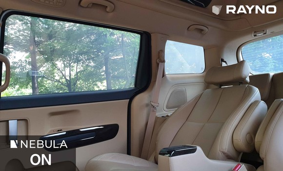 세계 최초 자동차용 초박막 스마트필름 네뷸라. ⓒ 레이노 코리아