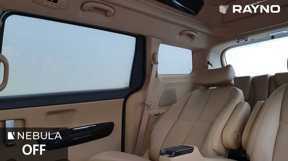 세계 최초 자동차용 초박막 스마트필름 네뷸라. ⓒ 레이노 코리아