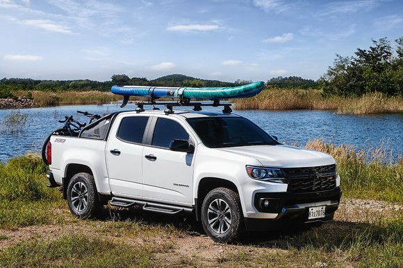 부분변경을 거친 리얼 뉴 콜로라도. ⓒ 한국GM