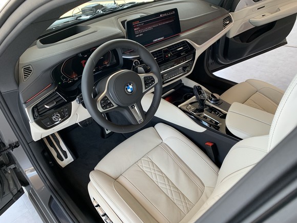 BMW 뉴 6시리즈의 내부 모습. = 노병우 기자