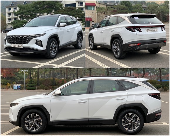 신형 투싼은 혁신적이고 스포티한 디자인을 갖췄다. = 노병우 기자