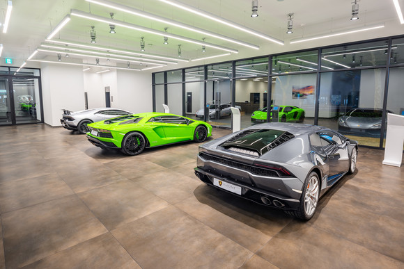 람보르기니 서울 인증 중고차 내부. ⓒ 람보르기니 서울