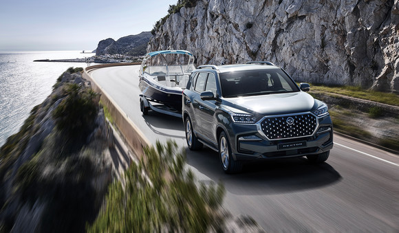 올 뉴 렉스턴 트레일러 스웨이 컨트롤. ⓒ 쌍용자동차