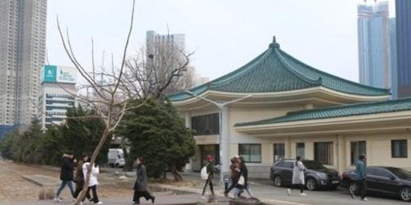 엣 해운대역 팔각정 현재 모습. ⓒ 연합뉴스