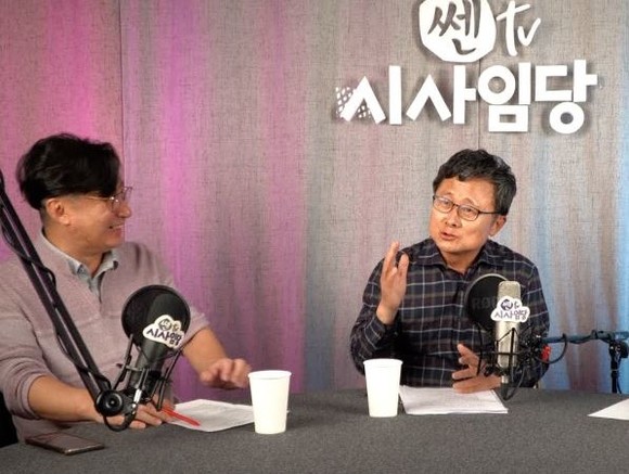 전호환 전 부산대 총장은 부울경 언론 유튜브채널 <쎈tv 시사임당>에 출연해 자신이 설계하는 부산미래 비전에 대해 설명하고 있다. ⓒ프라임경제