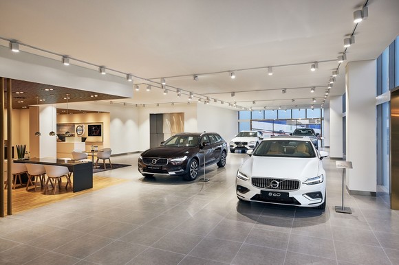 볼보 부천 전시장 내부 모습. ⓒ 볼보자동차코리아