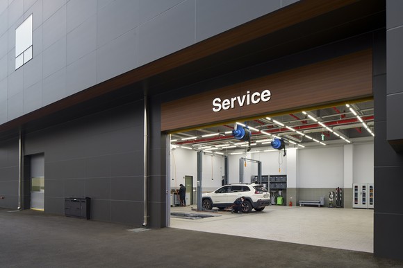 원주 지프 전용 전시장 및 서비스센터 모습. ⓒ FCA 코리아