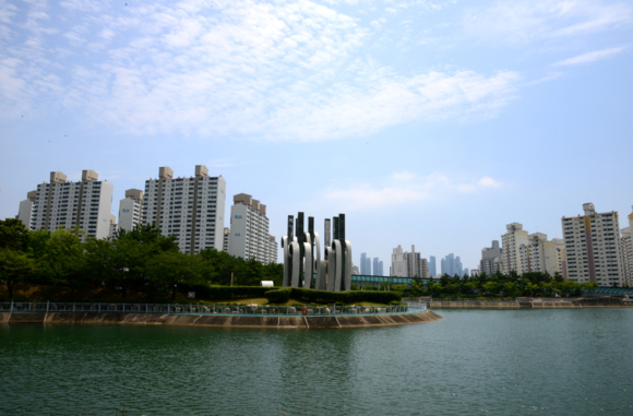 부산 해운대구에 위치한 좌동 신도시 전경. 이번에 도시브랜드 명칭 공모를 통해 앞으로는 '해운대그린시티'로 불리게 될 전망이다. ⓒ 해운대구