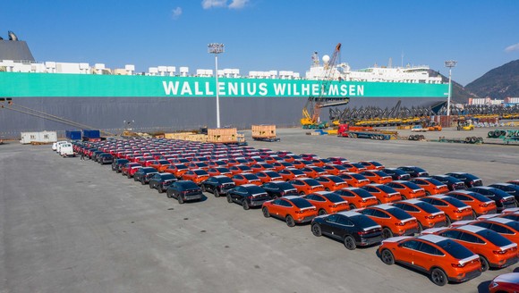 이번에 수출물량 첫 선적을 마친 XM3는 모두 750대다. ⓒ 르노삼성자동차