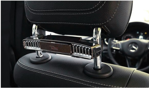 헤드레스트 방향제는 현대모비스 기술 연구소에 있는 슬레드 테스트를 통해 충돌 시 안전성을 확보한 것이 특징이다. ⓒ 현대모비스