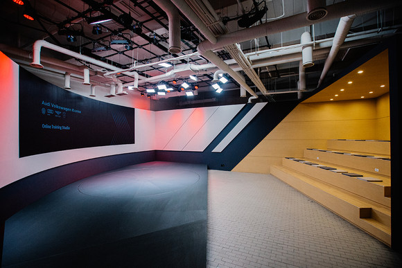 아우디폭스바겐코리아 트레이닝 아카데미 스튜디오. ⓒ 아우디폭스바겐코리아
