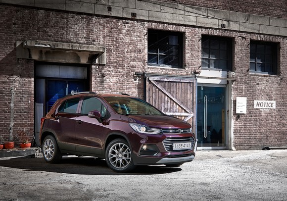 상품성이 한층 개선된 트랙스 SGE 1.4 가솔린 터보 모델. ⓒ 한국GM