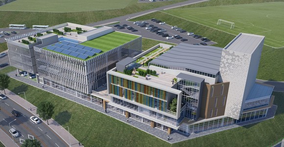 정관 빛물꿈 교육행복타운 2단계 에듀파크(교육문화타운) 조감도. ⓒ 기장군.