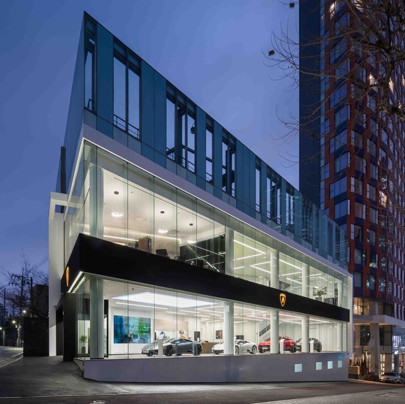 삼성동에 위치한 람보르기니 서울 전시장. ⓒ 람보르기니 서울