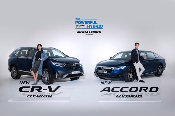 뉴 CR-V 하이브리드 및 뉴 어코드. ⓒ 혼다코리아
