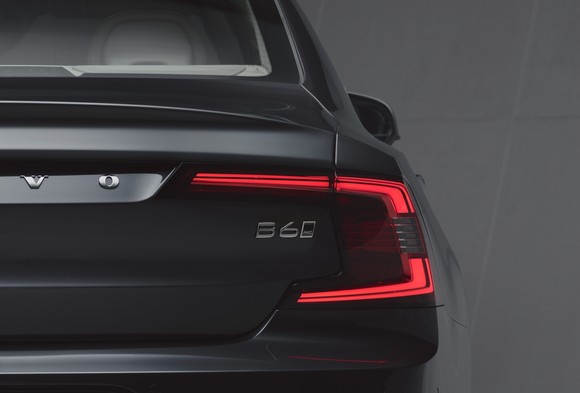 S90 B6 AWD 인스크립션 후면. ⓒ 볼보자동차코리아