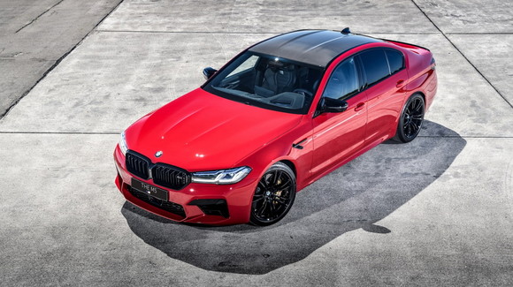 뉴 M5 컴페티션 이몰라 레드. ⓒ BMW 코리아