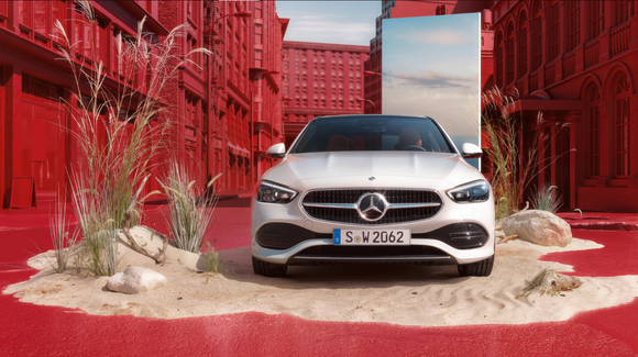 다이내믹한 외관을 갖춘 더 뉴 C-클래스. ⓒ 메르세데스-벤츠 코리아