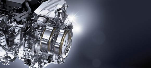 혼다 스포츠 하이브리드 시스템의 2모터가 발휘하는 동급 최고 수준 모터출력 184마력의 힘을 발휘하면서도 압도적인 연비를 자랑하는 어코드 하이브리드. ⓒ 혼다코리아