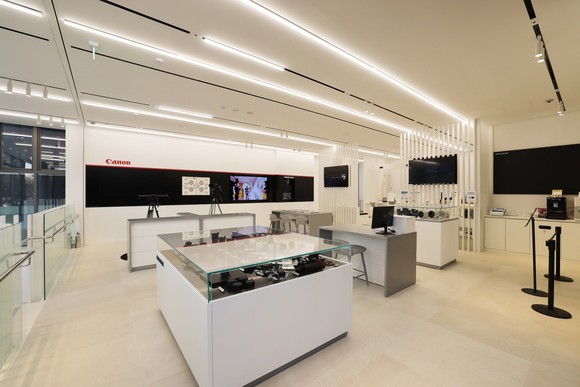 EOS R 시스템 존의 모습. ⓒ 캐논코리아컨슈머이미징