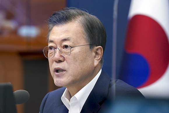 문재인 대통령은 LH 직원의 3기 신도시 투기 의혹과 관련해 추가 지시사항을 전달했다. ⓒ 청와대