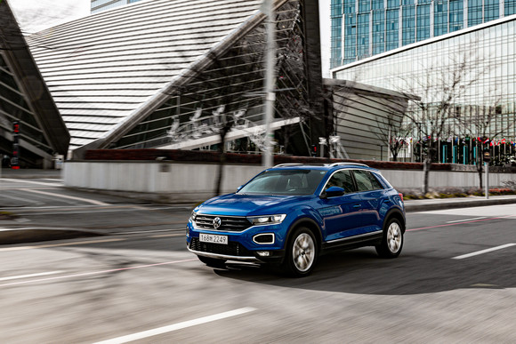폭스바겐 SUV 5종 라인업 '5T 전략'의 4번째 모델 신형 티록. ⓒ 폭스바겐 코리아