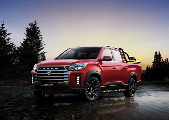 더 뉴 렉스턴 스포츠 칸 정측면. ⓒ 쌍용자동차